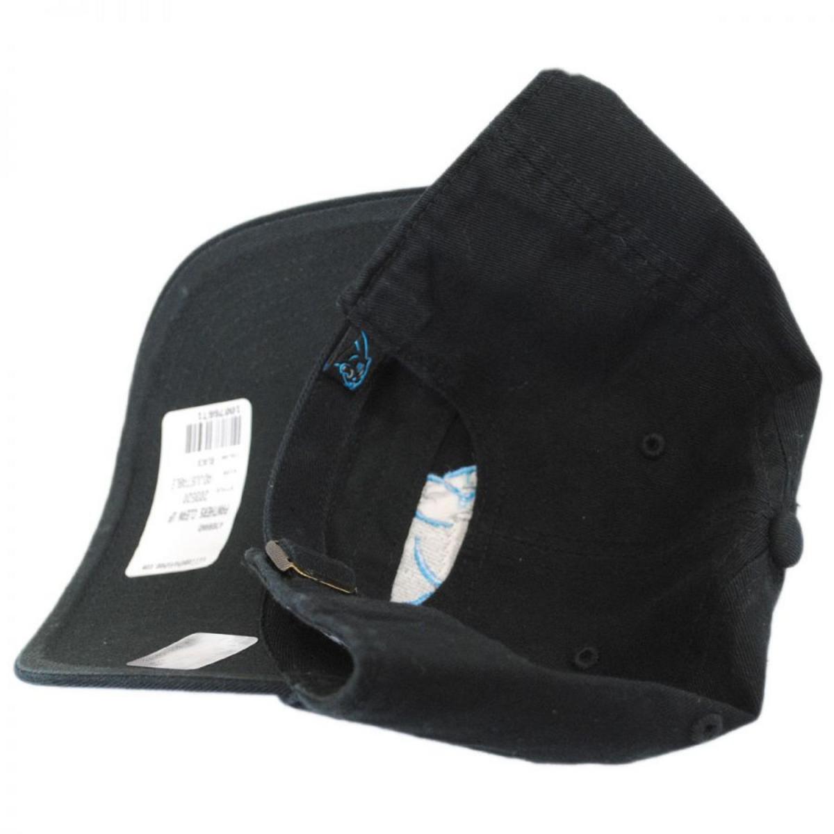 47 Brand | Carolina Panthers NFL Clean Up Strapback Baseball Cap Dad Hat | 203520 | under | BLACK