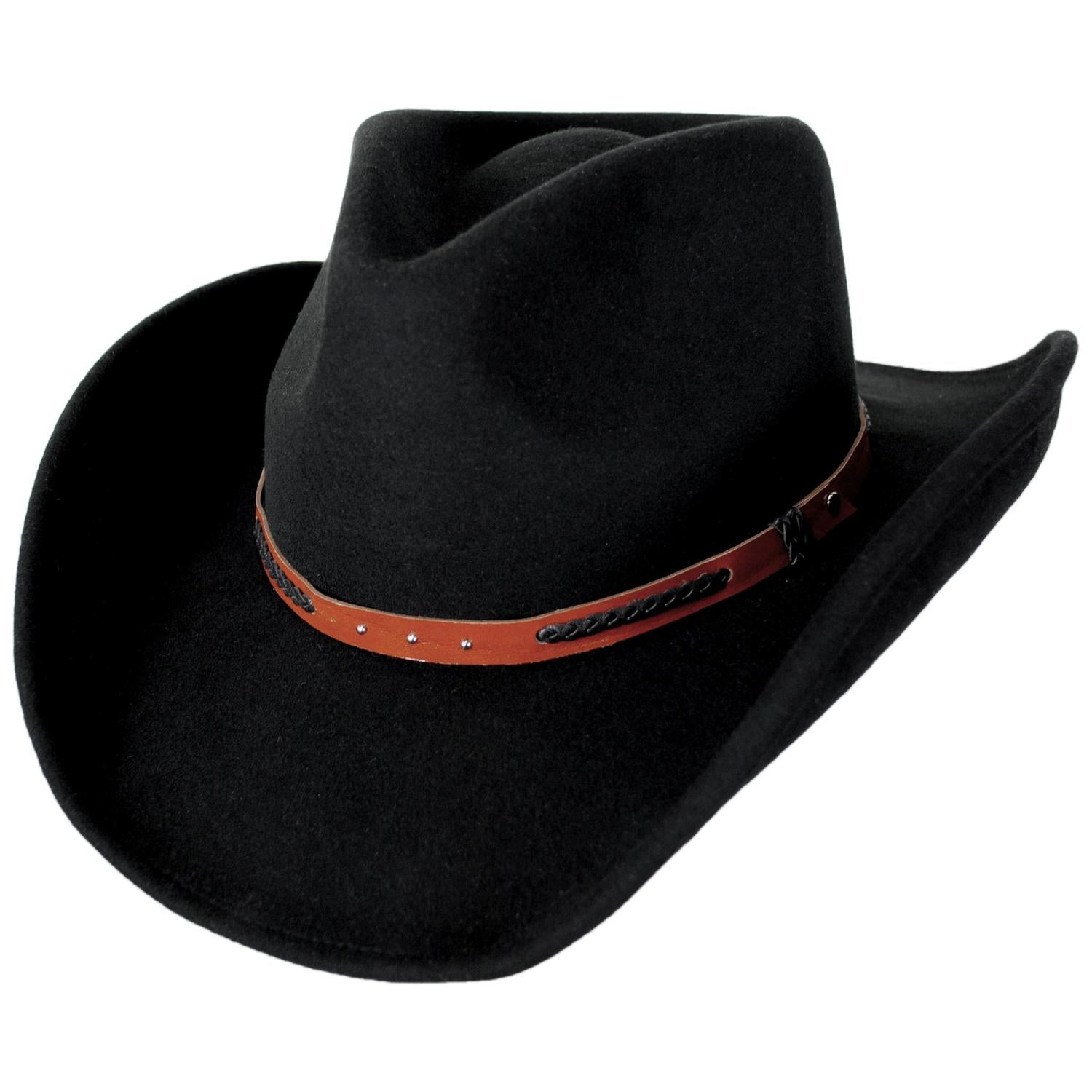 Summit Wool Felt Outback Hat – Village Hat Shop