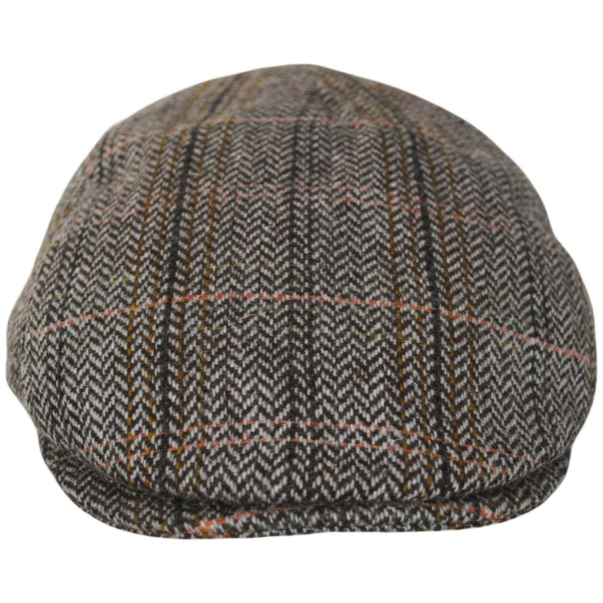 Bailey 1922 | Tulio Italian Wool Flat Cap | 167243 | front | BROWN
