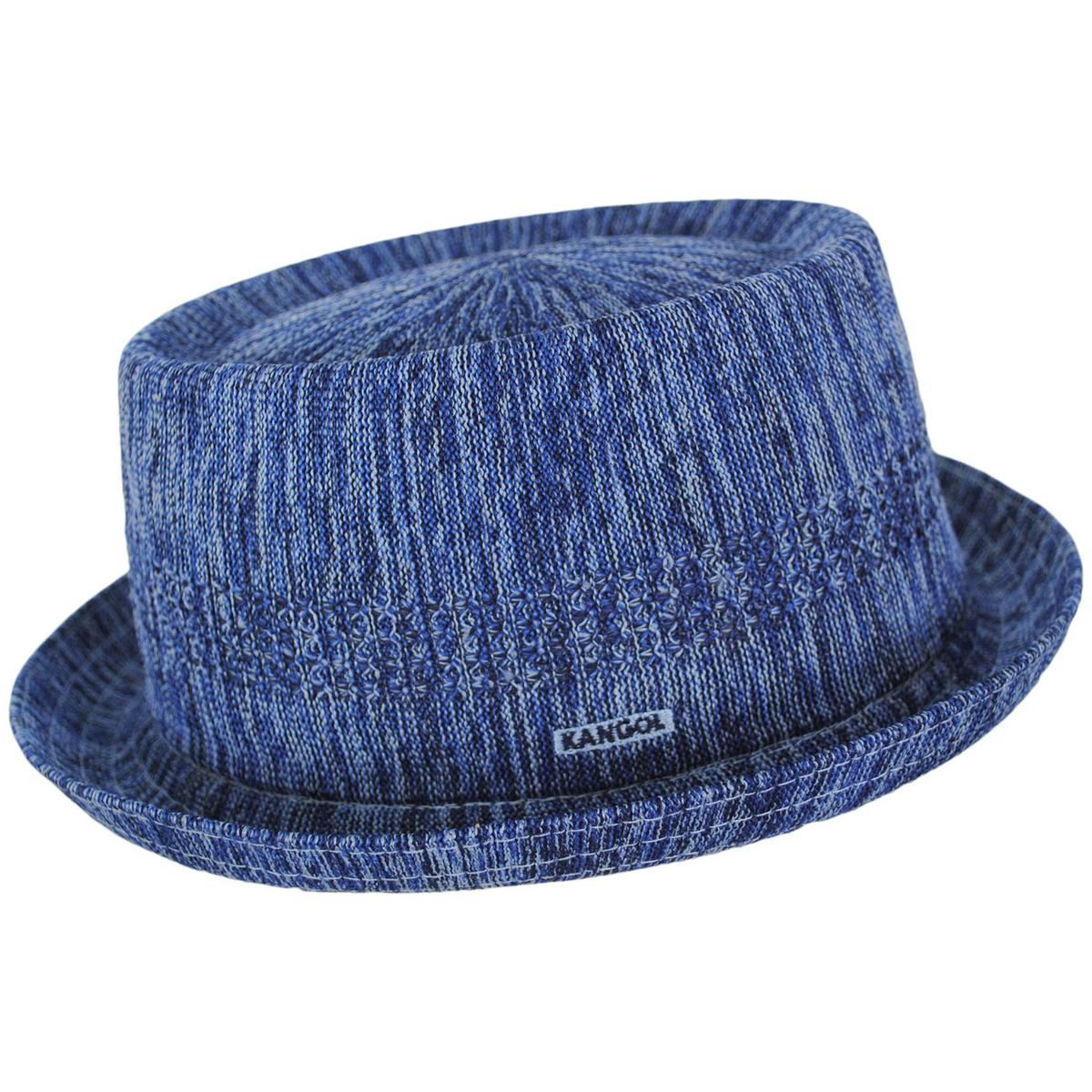 Kangol | Color Burst Ventair Mowbray Pork Pie Hat | 185822 | profile | DENIM GRADIENT