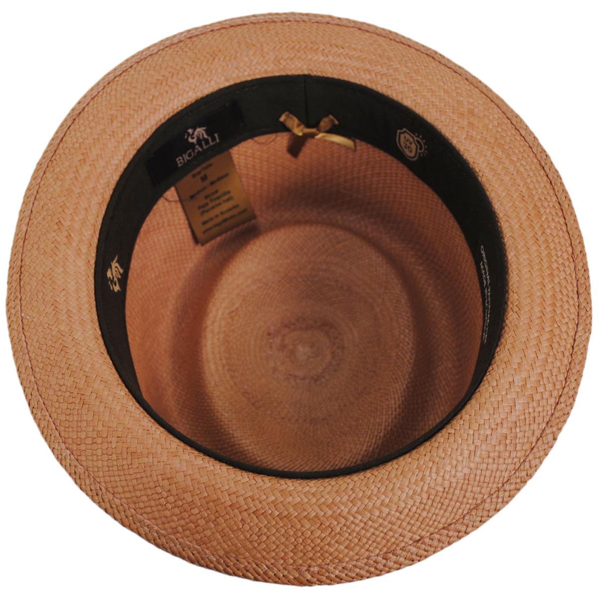 Bigalli | Panama Straw Pork Pie Hat | 129214 | under | PUTTY