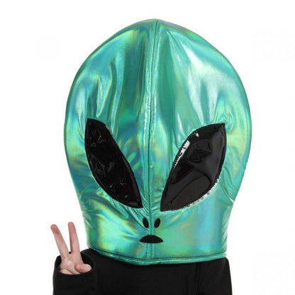 Elope | Alien Plush Hat/Mask | 190347 | profile | GREEN