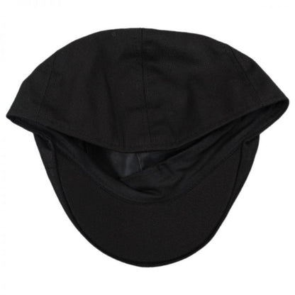 Jaxon Hats | Cotton Twill Duckbill Cap | 167739 | under | BLACK