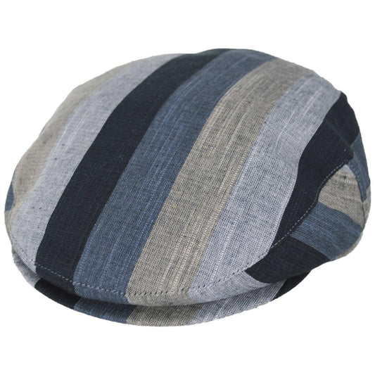 Bailey 1922 | Kit Stripe Cotton Ivy Cap | 167240 | lead | BLACK MULTI