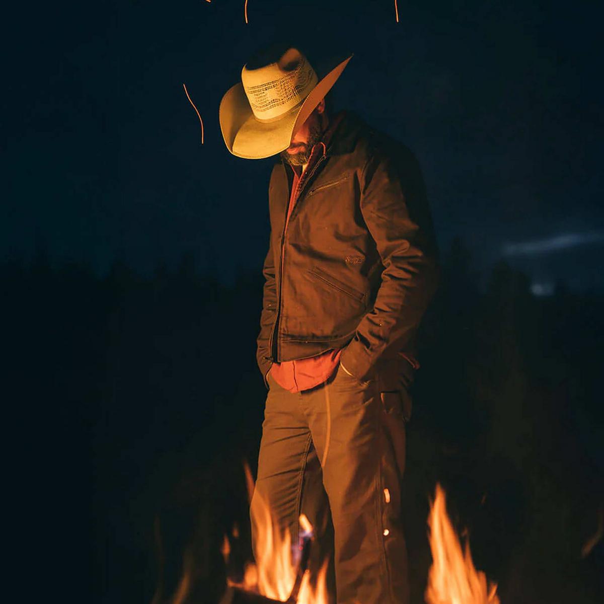 Seager | Freehand Bangora Straw Western Hat | 129453 | lsmtwo | IVORY