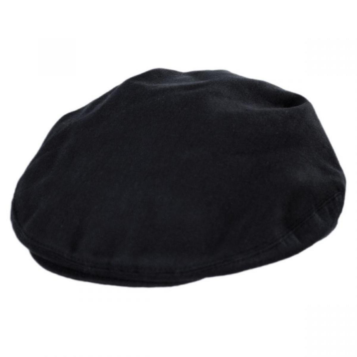 Kangol | Washed Cotton Ivy Cap | 160885 | lead | BLACK