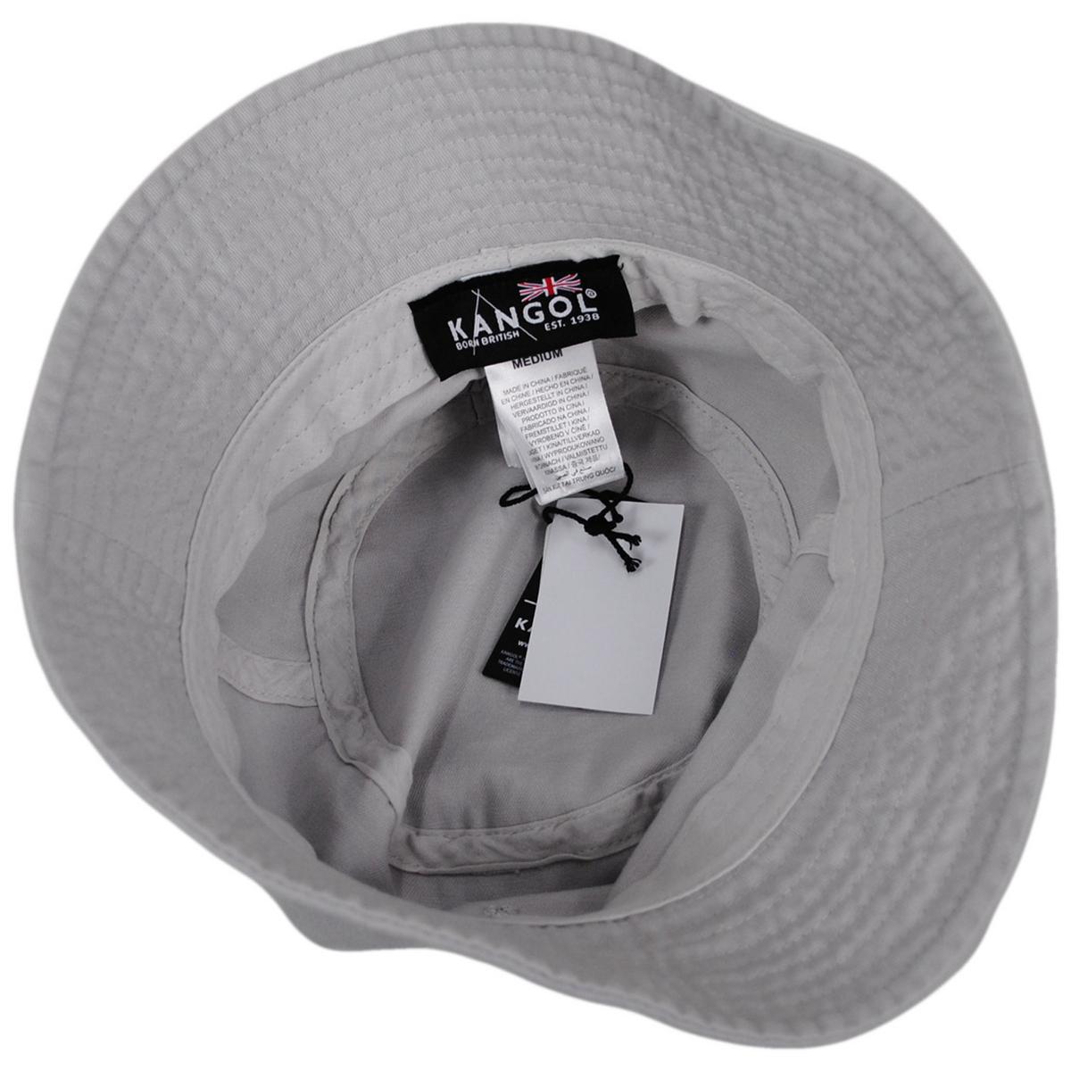 Kangol | Washed Cotton Bucket Hat | 185701 | under | MOONSTRUCK
