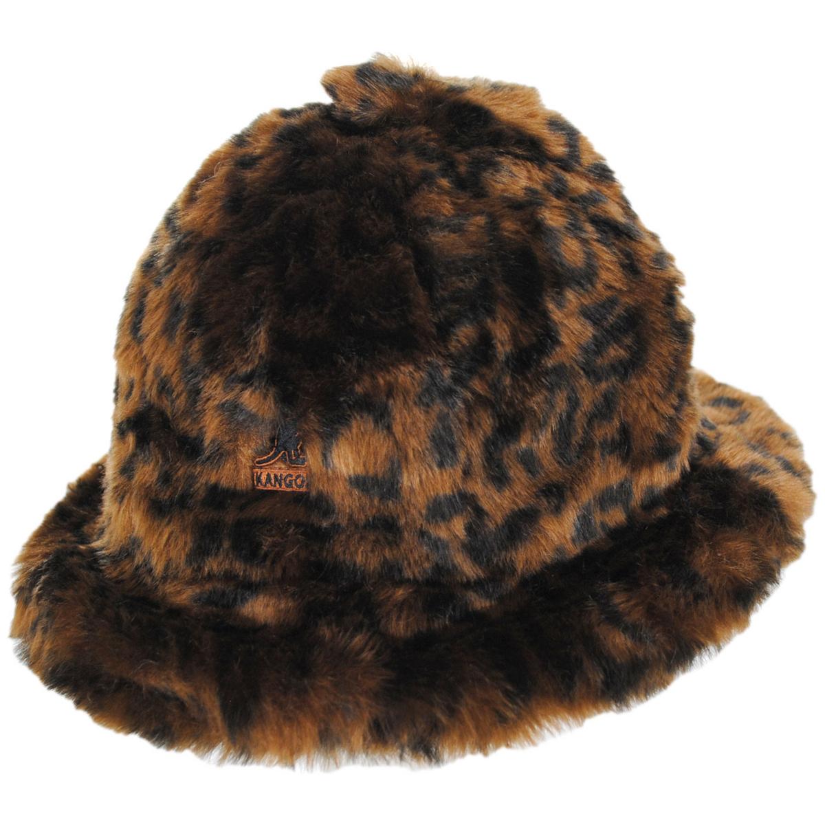 Kangol | Faux Fur Casual Hat | 185768 | lead | LEOPARD
