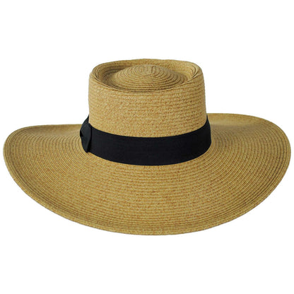 Jeanne Simmons | Toyo Braid Straw Gambler Hat | 101780 | front | NATURAL