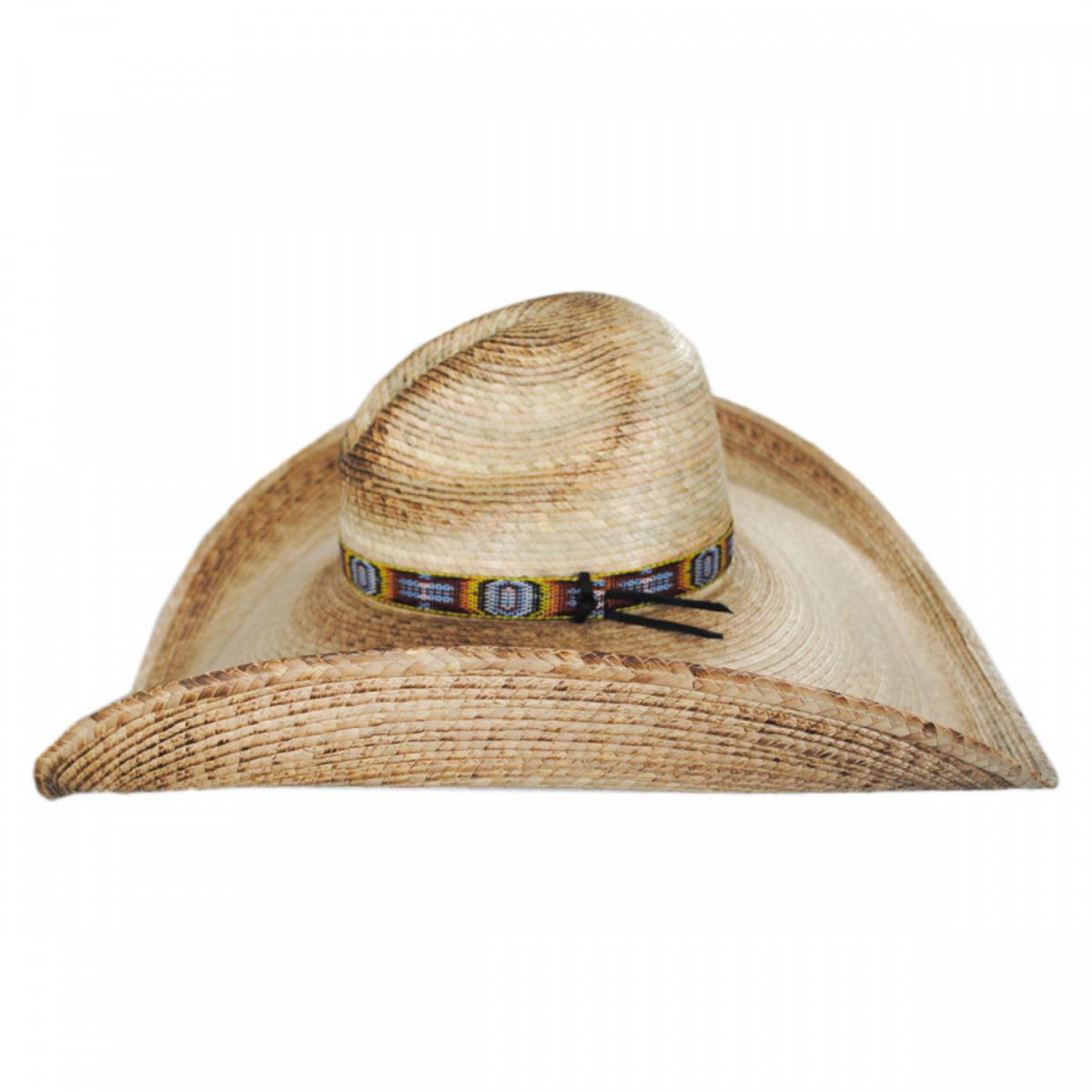 Charlie 1 Horse | Coyote Palm Straw Gus Western Hat | 127011 | profile | NATURAL