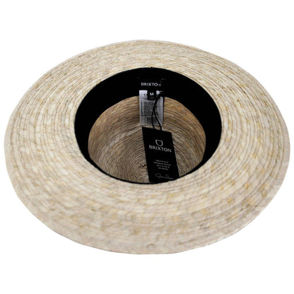 BRIXTON HATS | Blake Palm Straw Fedora Hat | 128366 | under | NATURAL