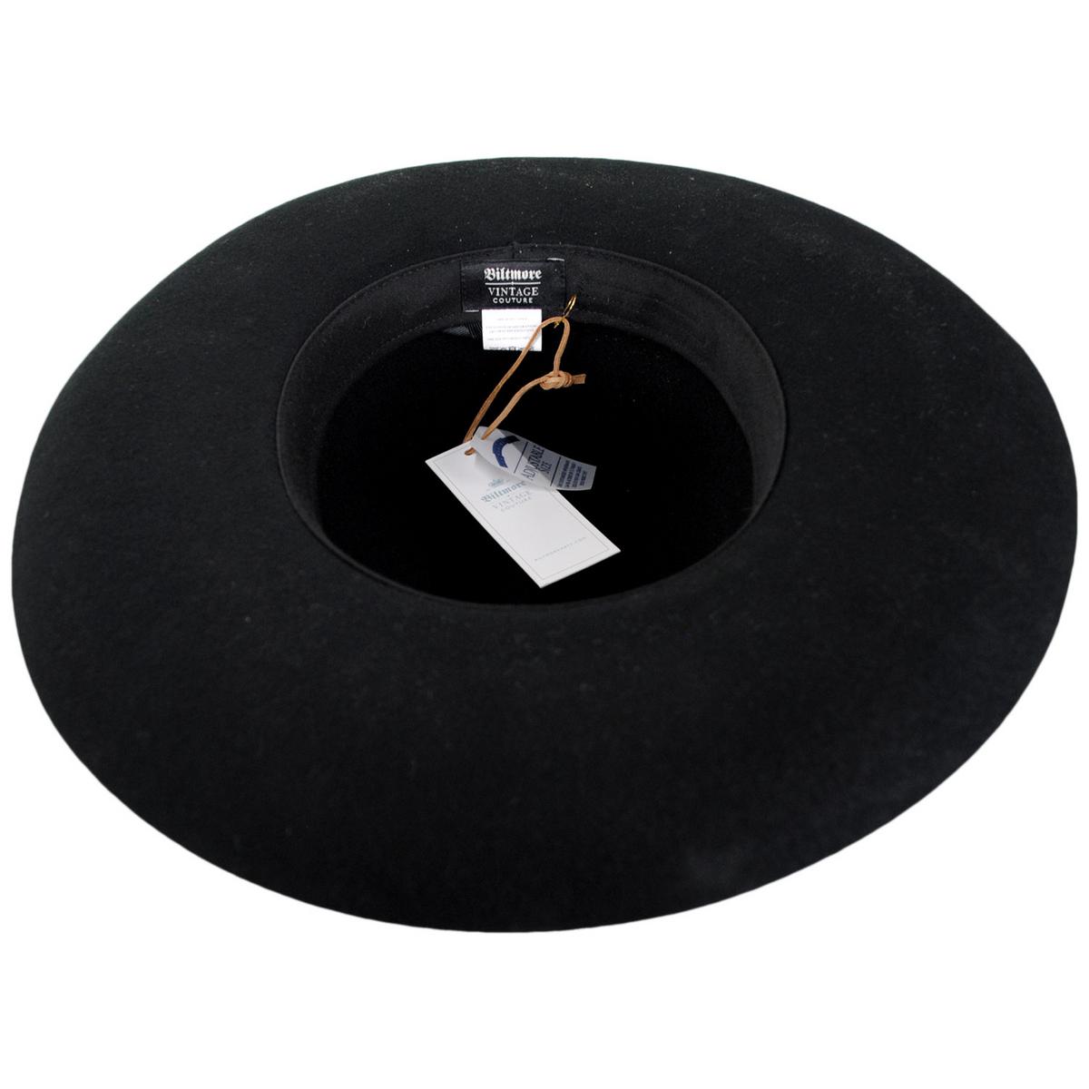 Biltmore | V.C. Smokehouse Wool Felt Western Hat | 130299 | under | BLACK