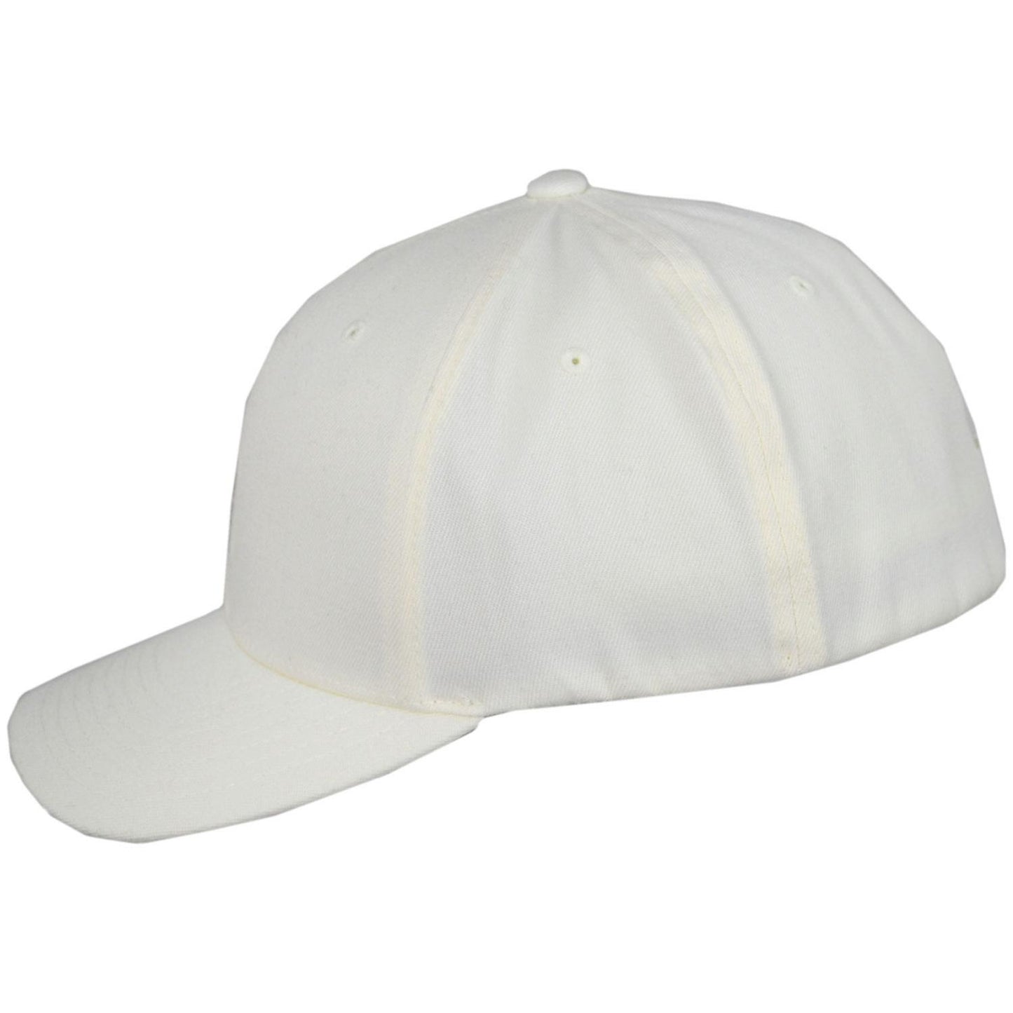 Kangol | Logo Wool Flexfit Fitted Baseball Cap | 201104 | profile | WHITE