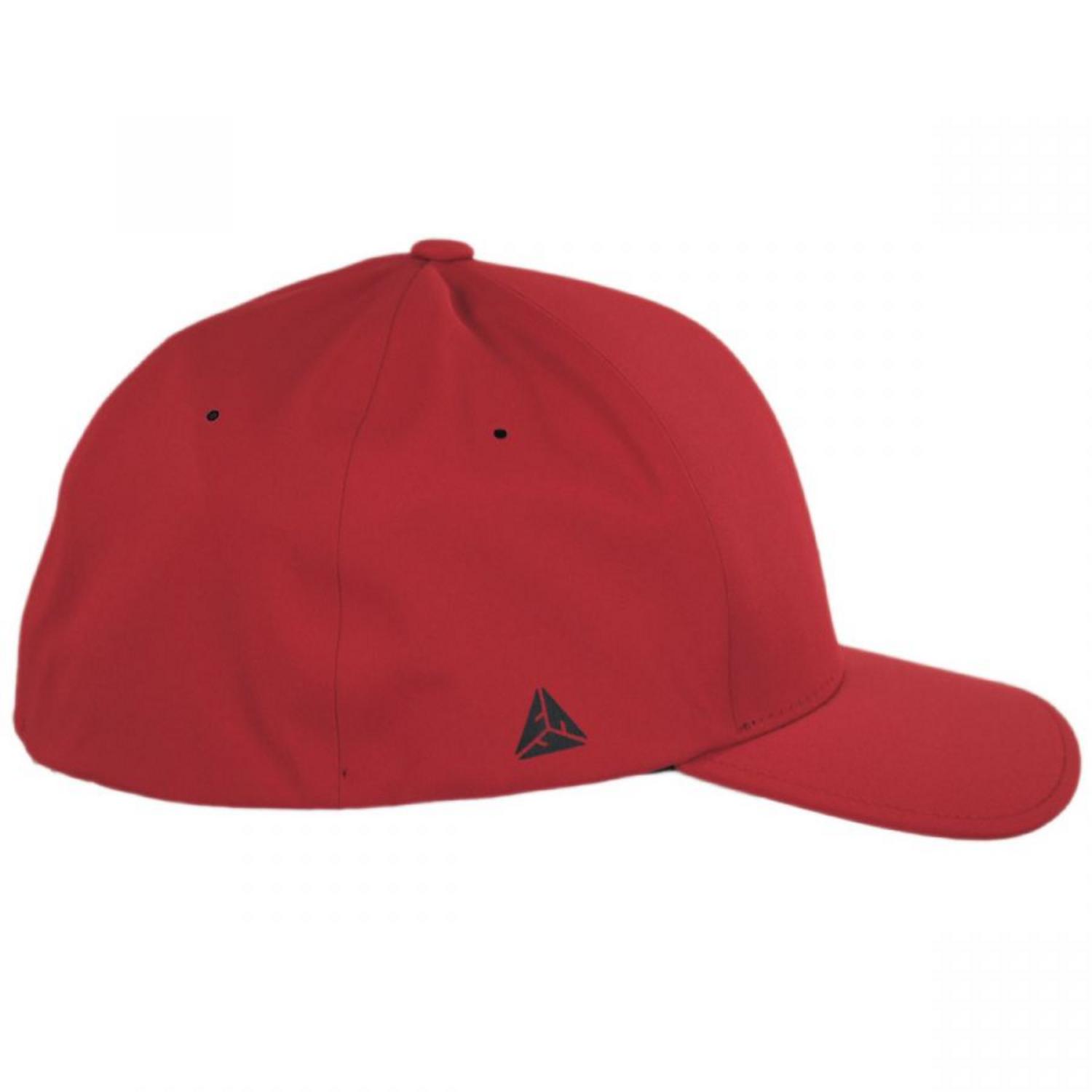 Kangol | Flexfit Delta Tech Fitted Baseball Cap | 201189 | profiletwo | RED
