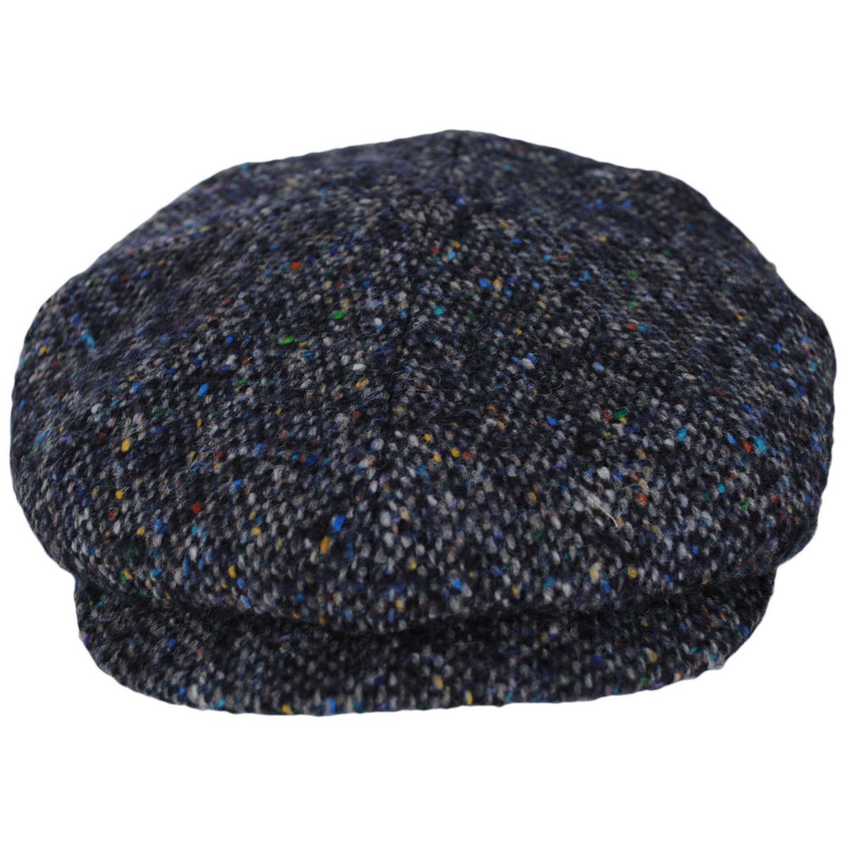 Donegal Marl Tweed Wool Newsboy Cap โ Village Hat Shop