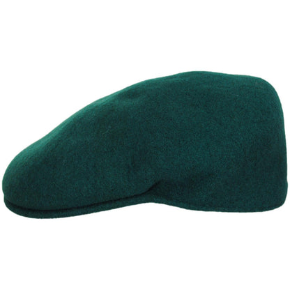 Kangol | Fashion Wool 504 Ivy Cap - Winter | 160817AW25 | profile | DEEP EMERALD