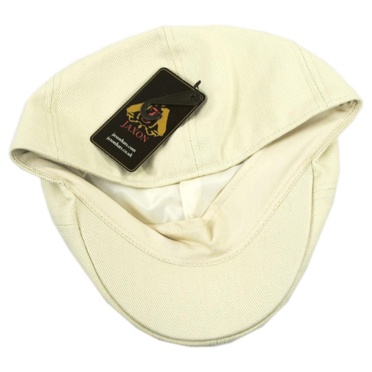 Jaxon Hats | Cotton Twill Duckbill Cap | 167739 | under | BEIGE