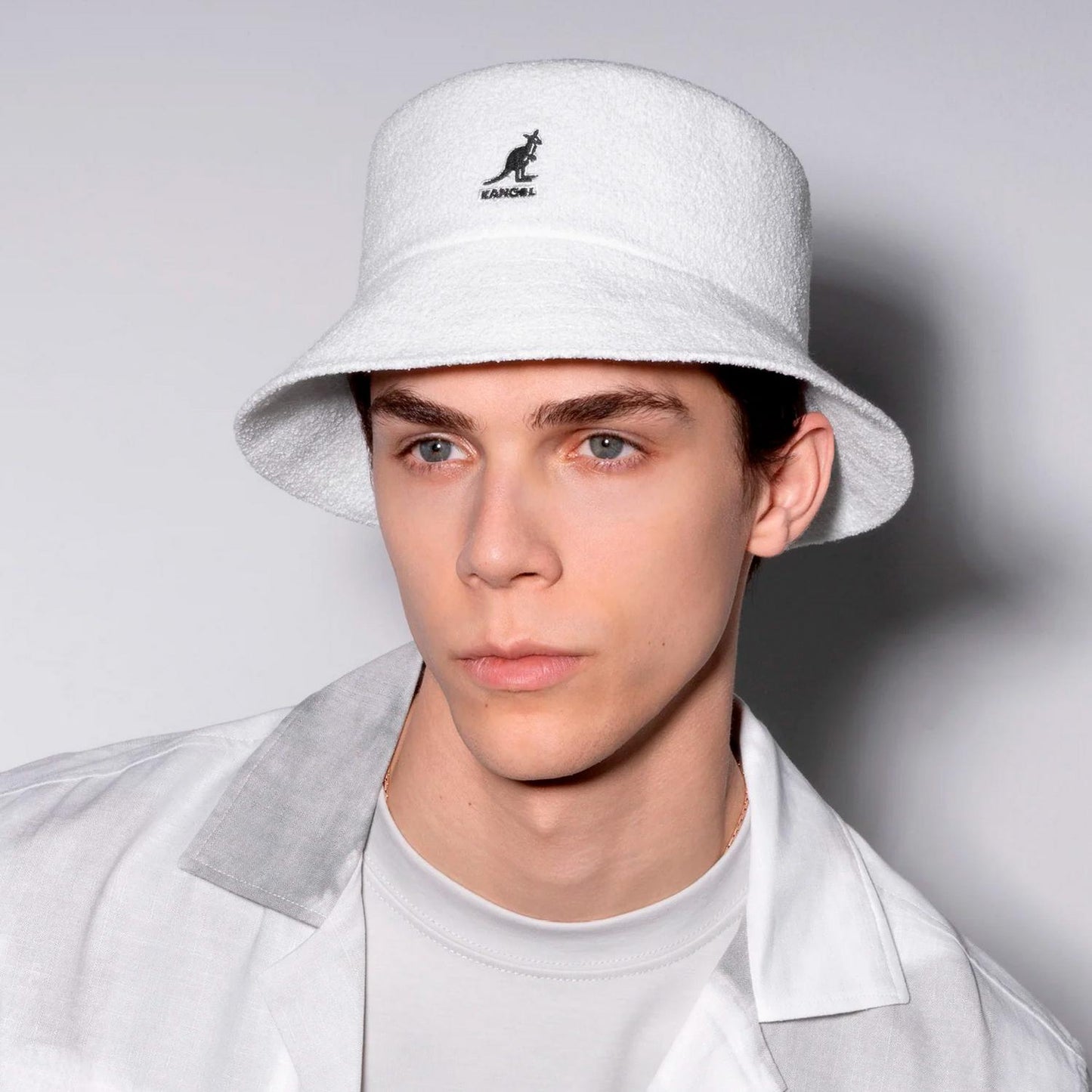 Kangol | Bermuda Bucket Hat | 185716 | lsmone | WHITE