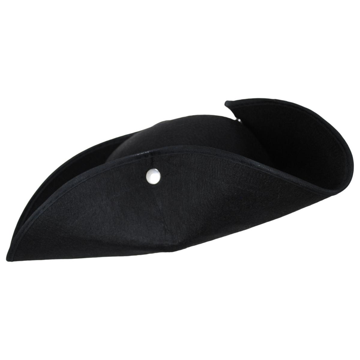 Elope | Kid's Deluxe Tricorn Hat | 556008 | profile | BLACK