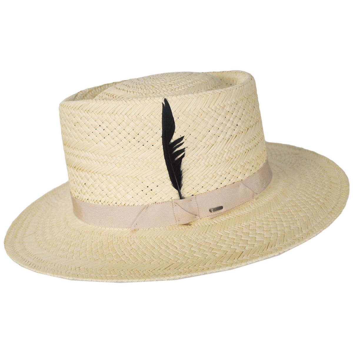 Bailey 1922 | Alix Panama Straw Fedora Hat | 127749 | profile | NATURAL