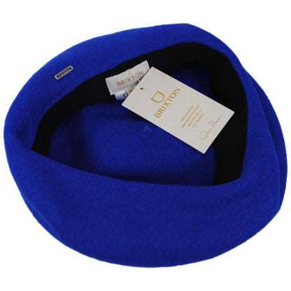 BRIXTON HATS | Audrey Wool Beret | 150802 | under | CYBER BLUE