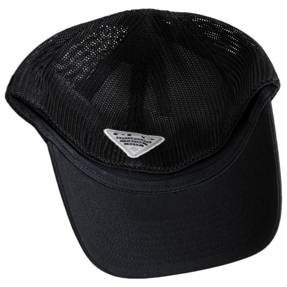 Columbia Sportswear | PFG Statetriot Mesh Flexfit Fitted Baseball Cap | 400162 | under | BLACK