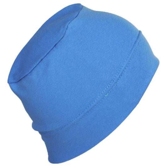 Slumbercap | Cotton Beanie Hat | 500899 | lead | LIGHT BLUE