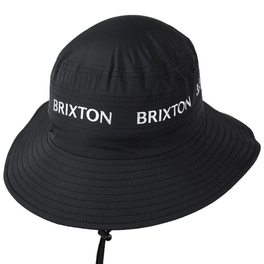 BRIXTON HATS | Journey Rain Safari Booney Hat | 185562 | lead | BLACK