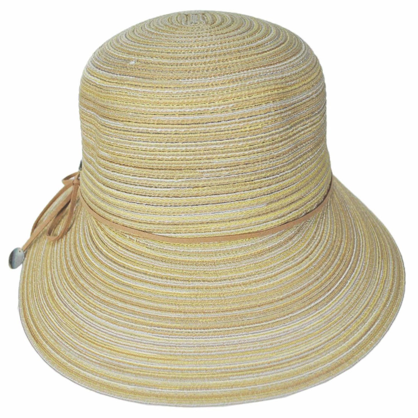 Scala | Teodora Poly Braid Facesaver Cap | 101567 | front | NATURAL
