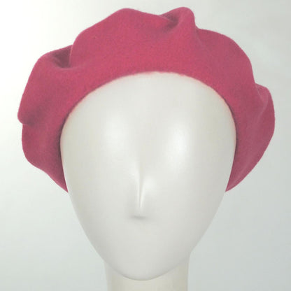 Parkhurst | Classic Wool Beret | 151124 | front | WINTER CORAL