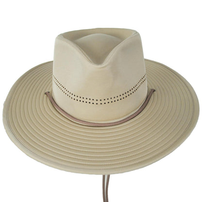 BRIXTON HATS | Beck Cotton Journey Outback Hat | 402615 | front | SAND