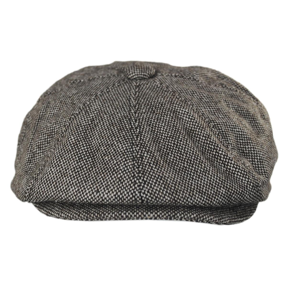 Wholesale Marl Tweed Wool Blend Newsboy Cap B2B Pre-Pack