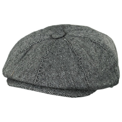 Jaxon Hats | Wholesale Marl Tweed Wool Blend Newsboy Cap B2B Pre-Pack