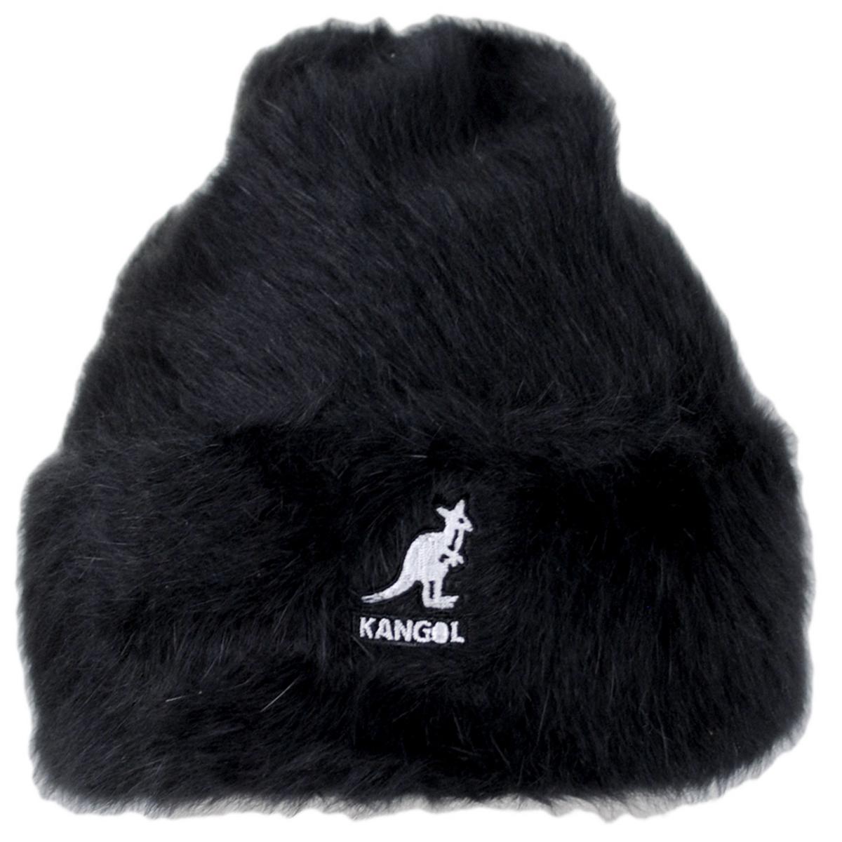 Kangol | Furgora Cuff Beanie Hat | 500438 | front | BLACK