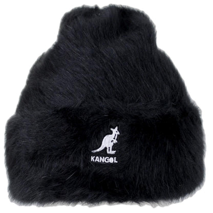 Kangol | Furgora Cuff Beanie Hat | 500438 | front | BLACK