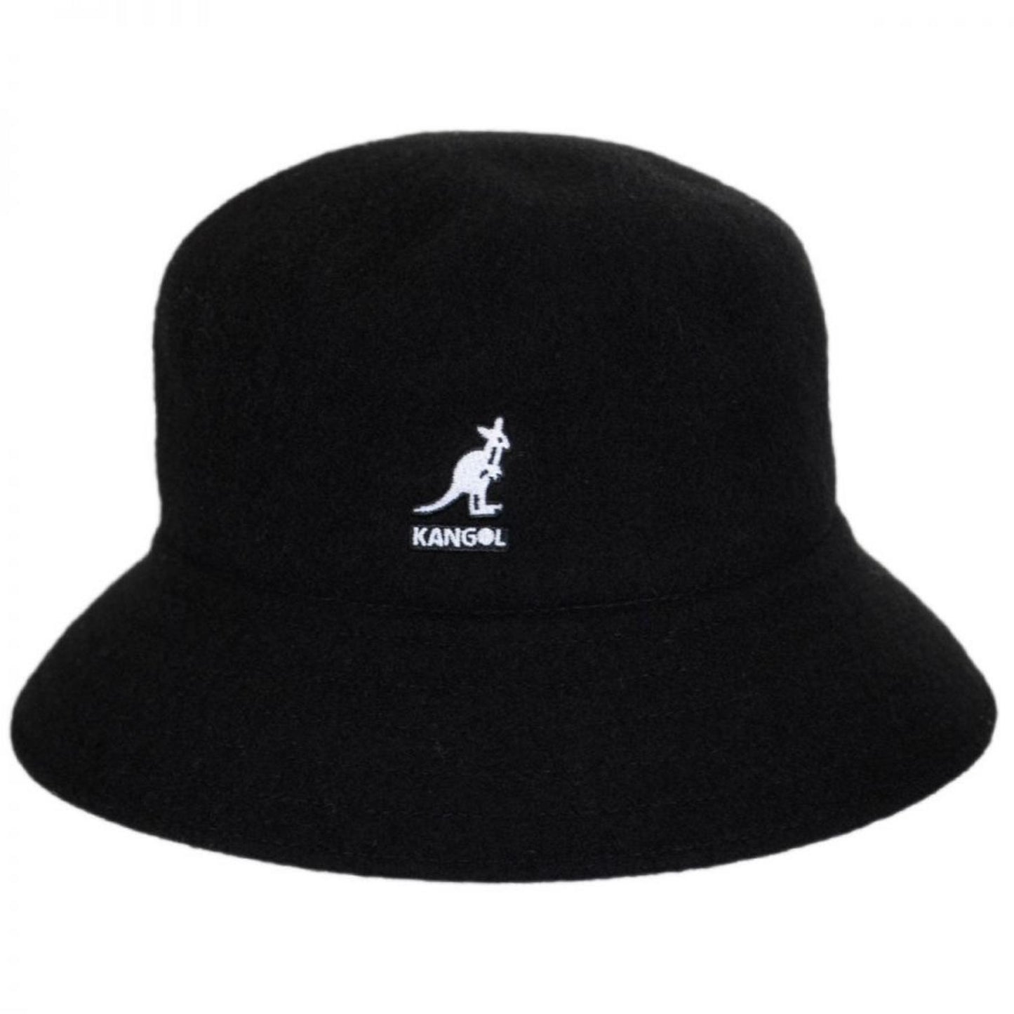 Kangol | Lahinch Wool Bucket Hat | 185748 | front | BLACK