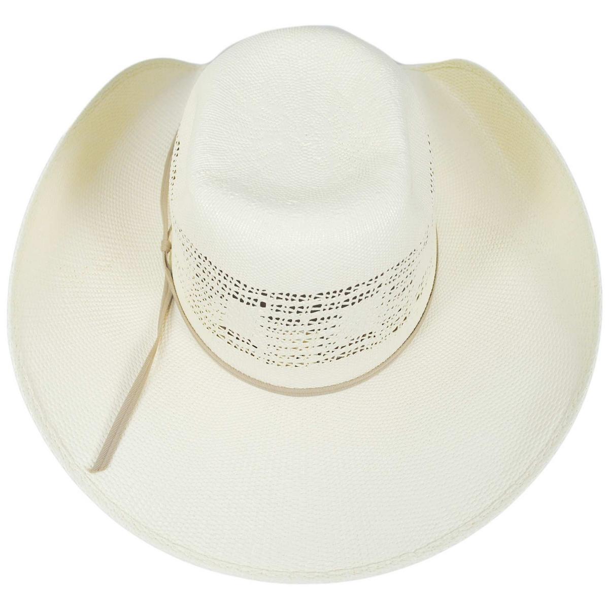 Seager | Freehand Bangora Straw Western Hat | 129453 | top | IVORY