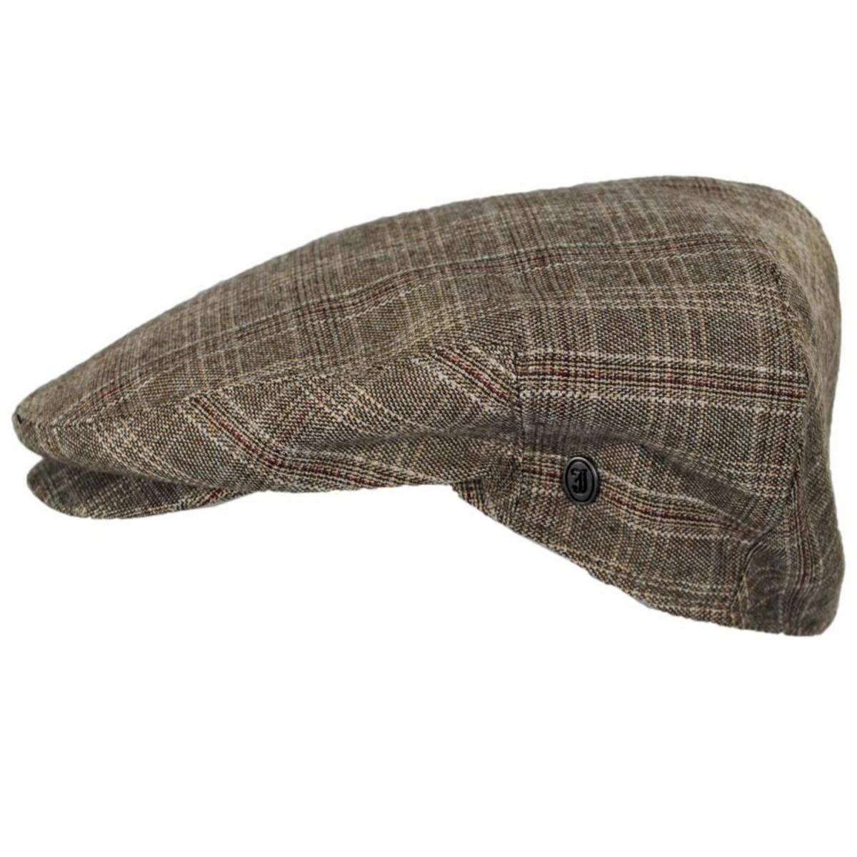 Jaxon Hats | Grantville Plaid Ivy Cap | 167574 | profile | TAN