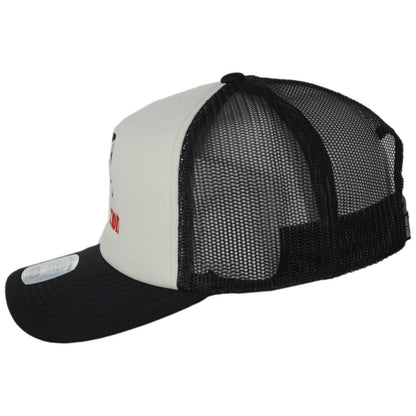 BRIXTON HATS | Ranching Club Mesh Trucker Snapback Baseball Cap | 201886 | profile | BLACK/OFF WHITE