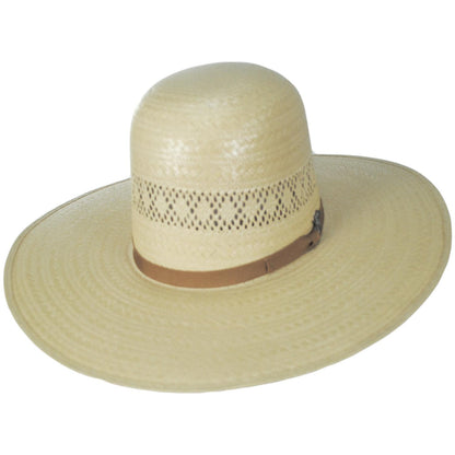 Bailey Western | Rosco 10X Shantung Straw Western Hat | 127946 | lead | LINEN