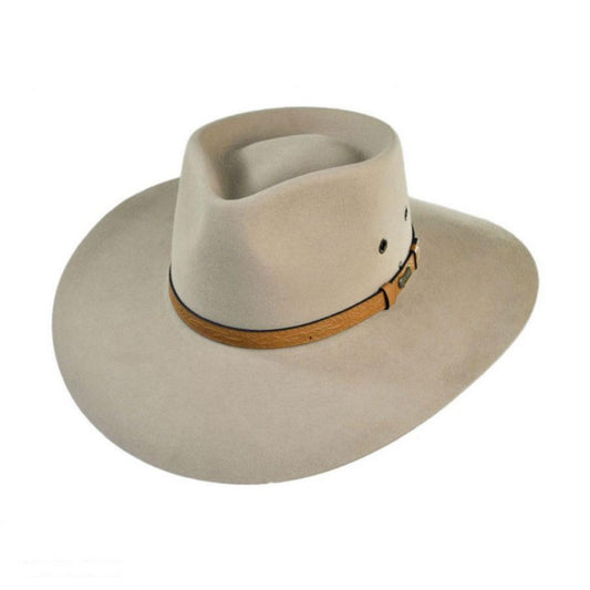 Akubra | Territory Fur Felt Australian Western Hat | 131703 | lead | SAND