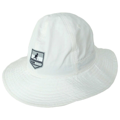 Kangol | Kangolf Seal Cotton Bucket Hat | 185843 | lead | WHITE