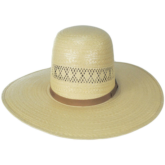 Bailey Western | Rosco 10X Shantung Straw Western Hat | 127946 | front | LINEN