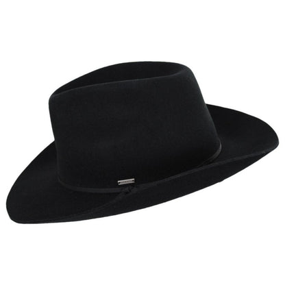BRIXTON HATS | Duke Wool Felt Cowboy Hat | 135649 | profile | BLACK