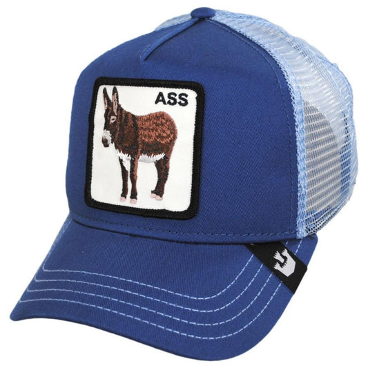 Goorin Bros | Donkey Mesh Trucker Snapback Baseball Cap | 200600 | lead | BLUE