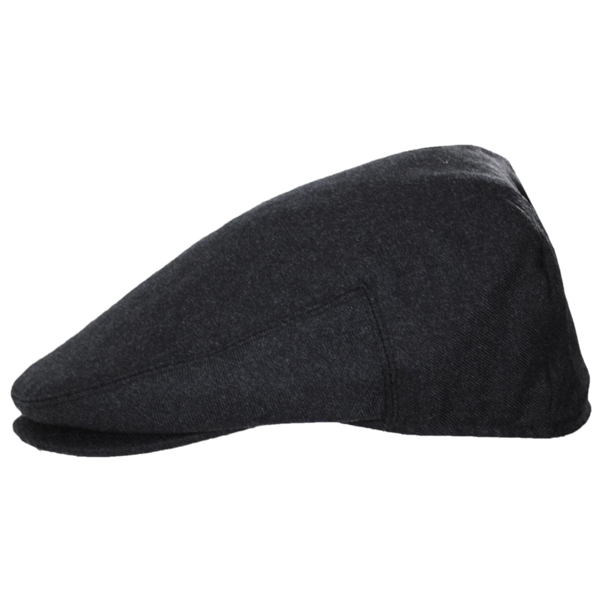 Baskerville Hat Company | Wholesale Hampstead Japanese Wool Ivy Cap B2B Pre-Pack | B2B167651 | profile | CHARCOAL