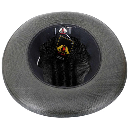 Jaxon Hats | Open Road Grade 8 Panama Straw Western Hat | 127150 | under | BLACK