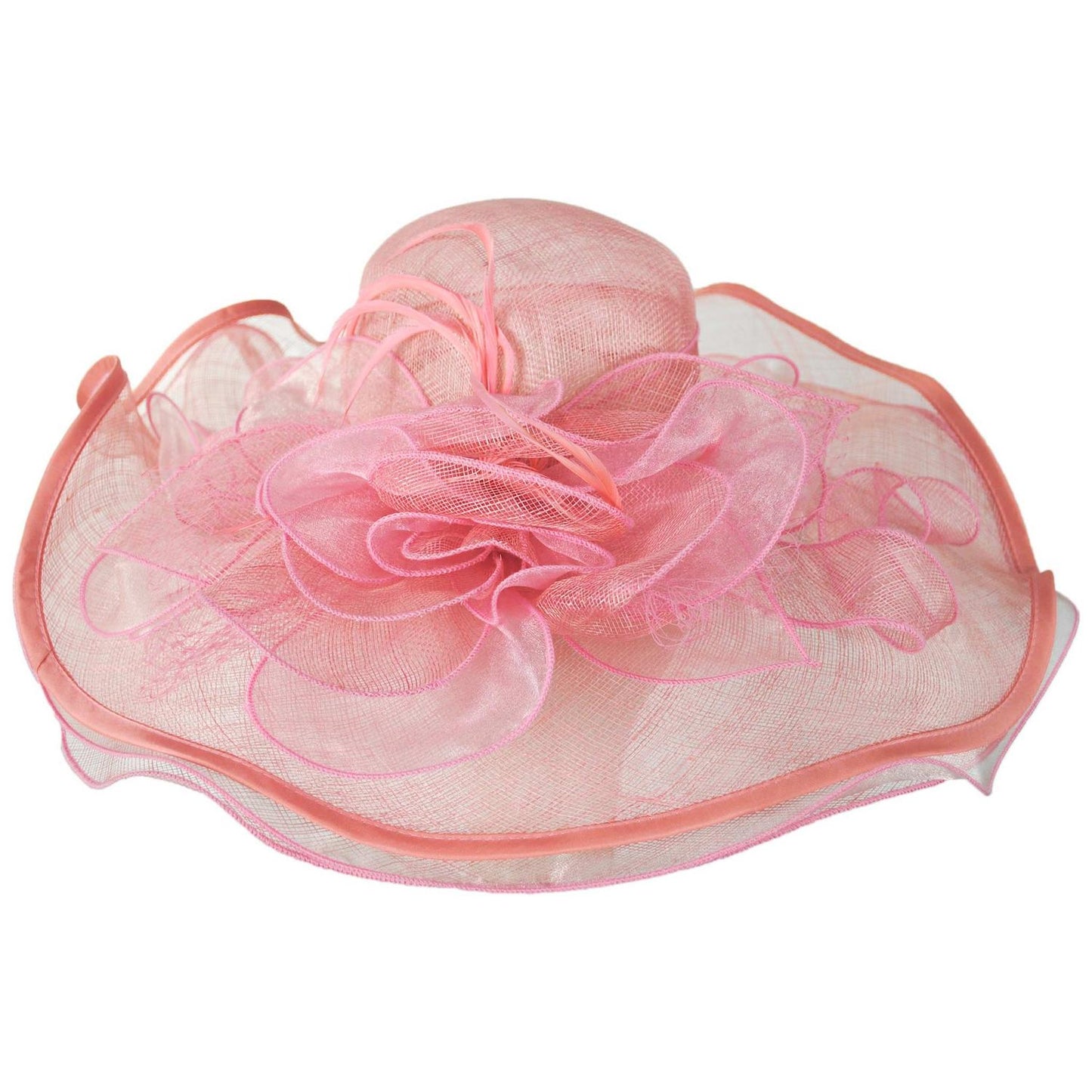 Something Special | Magnolia Sinamay Straw Swinger Hat | 121360 | lead | PINK