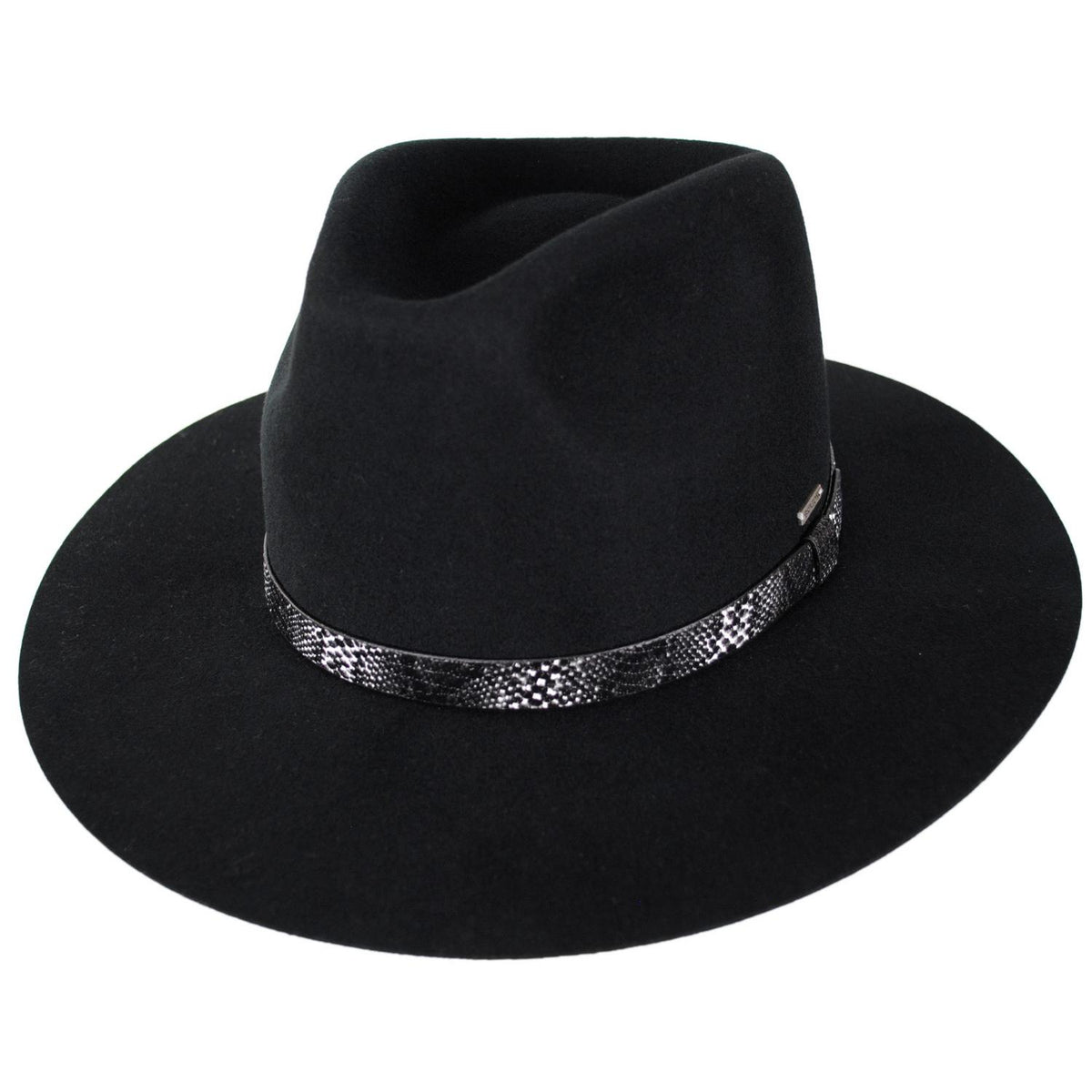 BRIXTON HATS | Sonoran Wool Felt Western Rancher Hat | 135676 | lead | BLACK