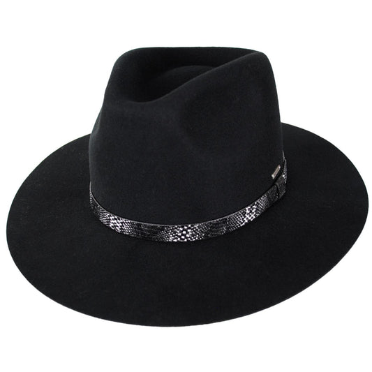 BRIXTON HATS | Sonoran Wool Felt Western Rancher Hat | 135676 | lead | BLACK